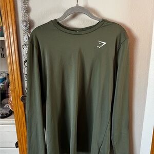 Gymshark Olive Long Sleeve Tee